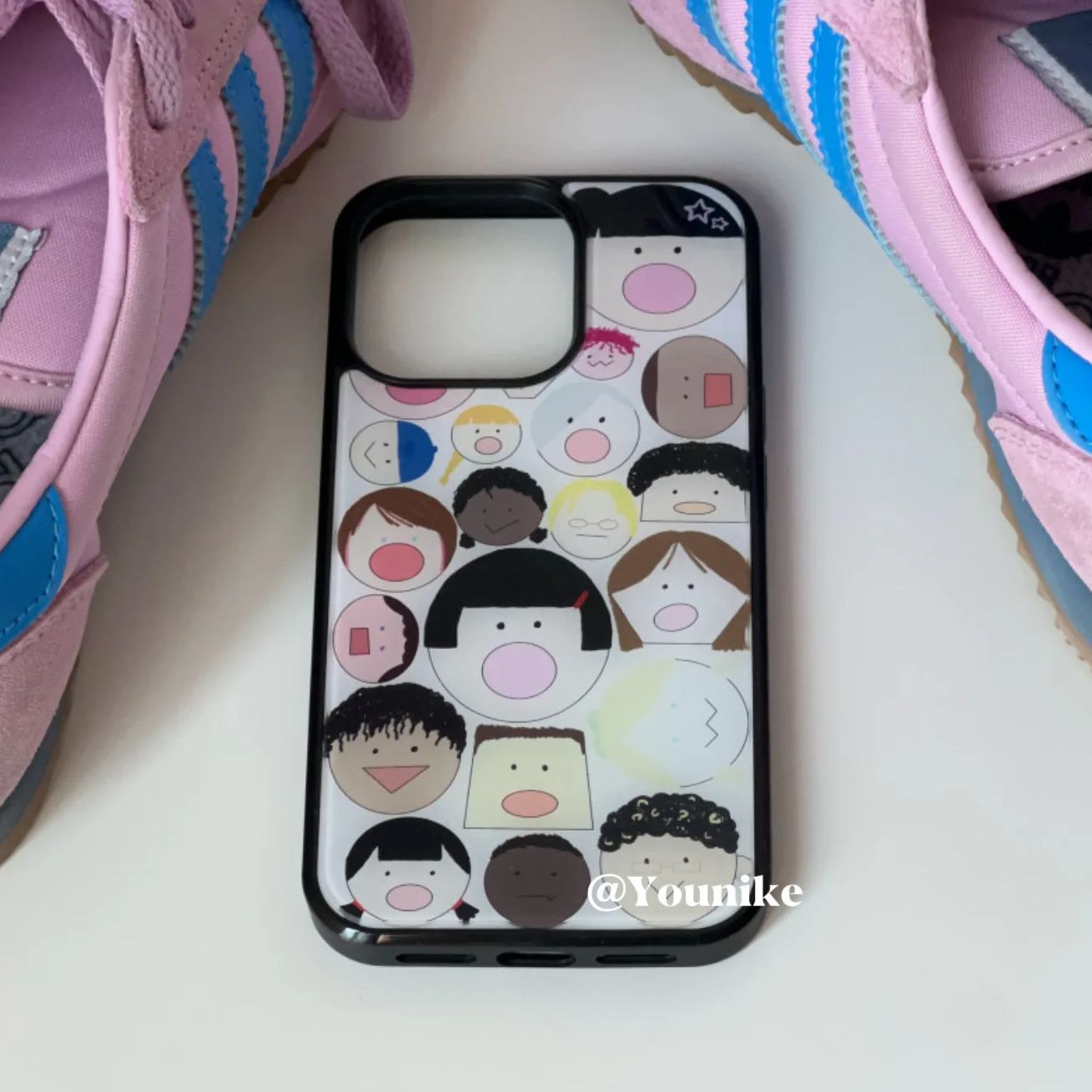 Phone Cases Customized - الكرتون الكورية Ins لطيف كبير رئيس