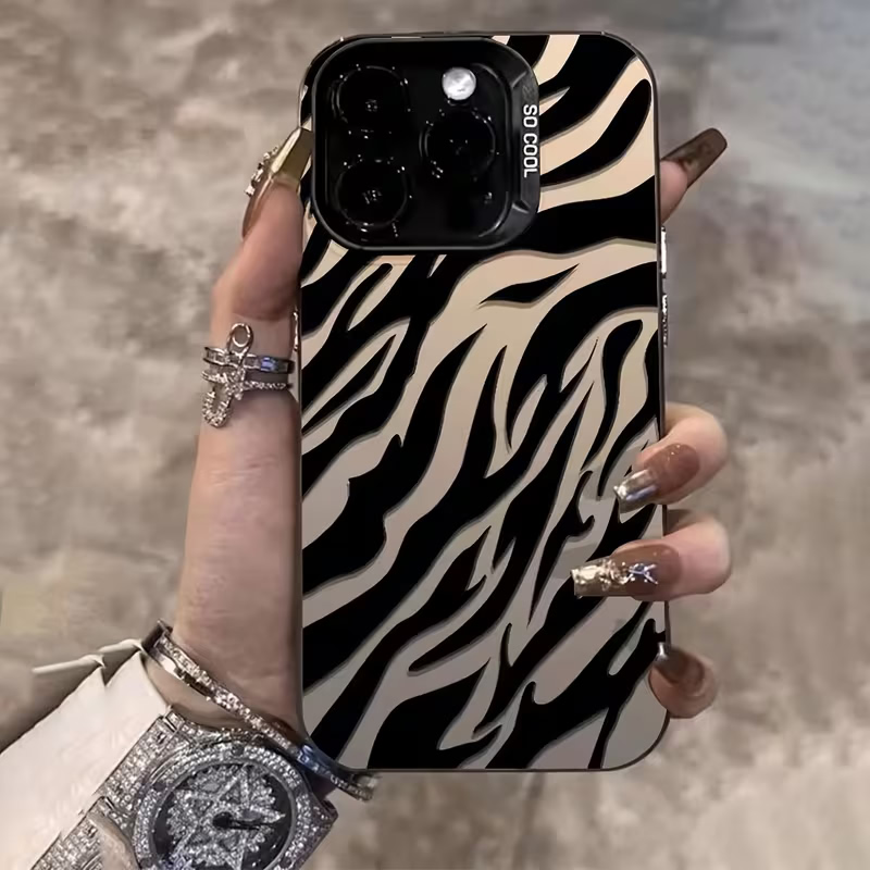 Phone Cases For Iphone 16 - غطاء هاتف مقاوم للصدمات بتصميم النمط