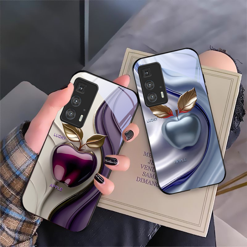Phone Cases Moto G - غطاء هاتف زجاجي بتصميم عصري فاخر