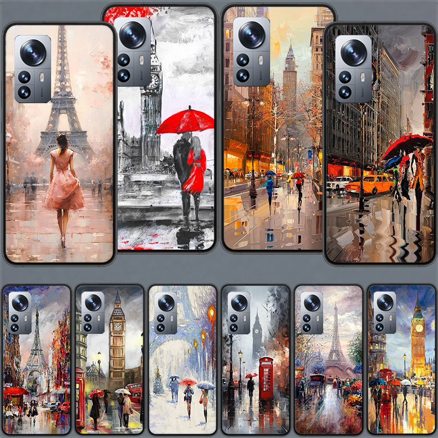 Phone Cases London - جراب هاتف بتصميم لوحة زيتية فنية