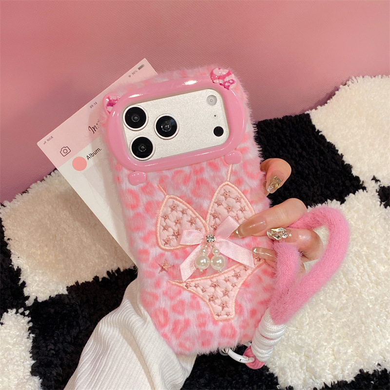 Phone Cases For Iphone 16 - جراب هاتف فاخر بنمط بيكيني بطبعة