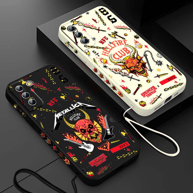 Phone Cases Galaxy S23 - غطاء هاتف سائل بتصميم شيطان الجحيم
