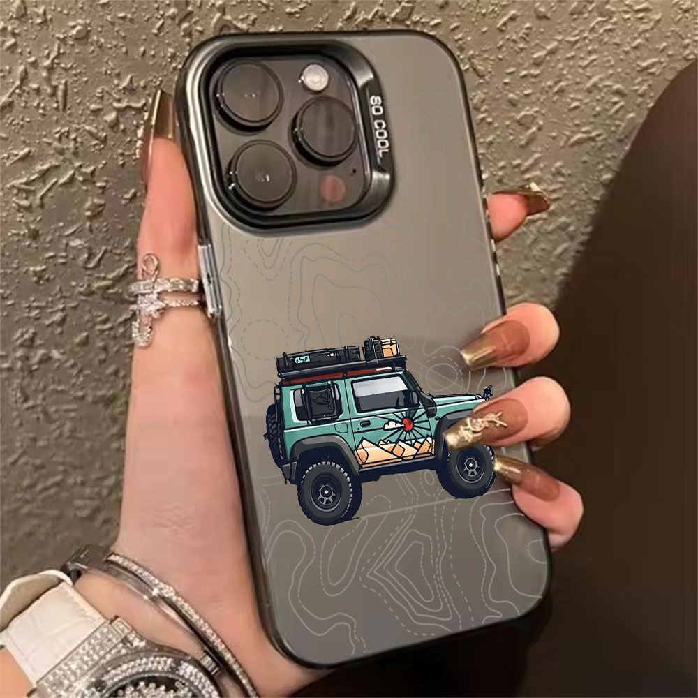 Phone Cases Like Loopy - جراب هاتف بتصميم سيارة بسيط لهواتف
