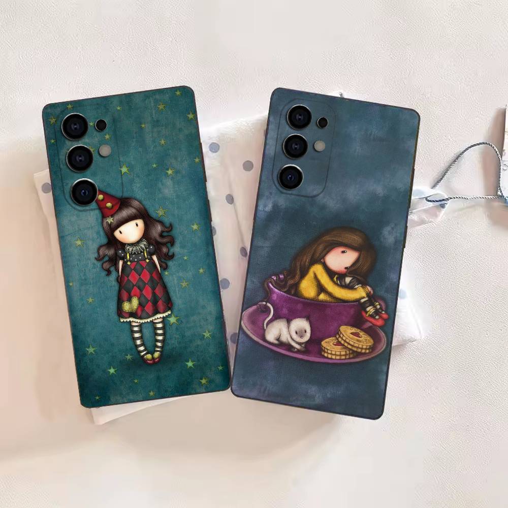 Phone Cases London - غطاء هاتف L-Santoro London K-Gorjuss للفتيات