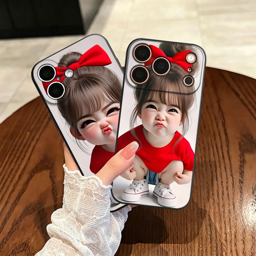 Phone Cases Like Loopy - جراب هاتف فوندا بتصميم فتاة كرتونية