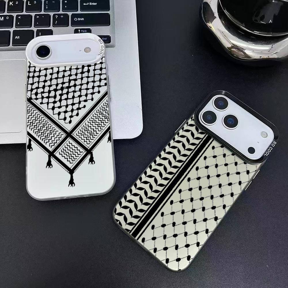 غطاء هاتف بتصميم الكوفية الفلس - مراجعة Phone Cases For Iphone 16 وسعره