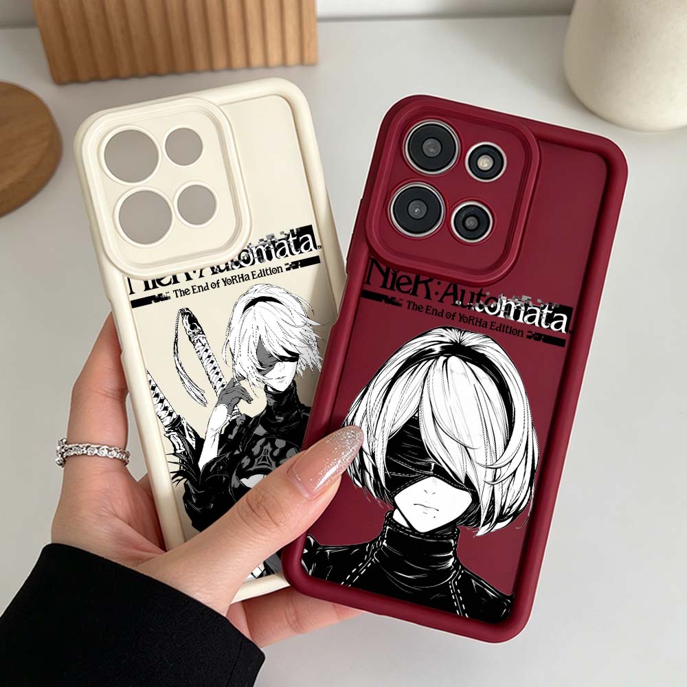 غطاء هاتف أنيمي NieR Automata  - مراجعة Phone Cases Silicone وسعره