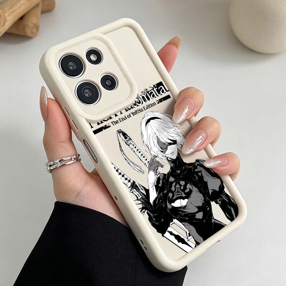 غطاء هاتف أنيمي NieR Automata  - مراجعة Phone Cases Silicone وسعره