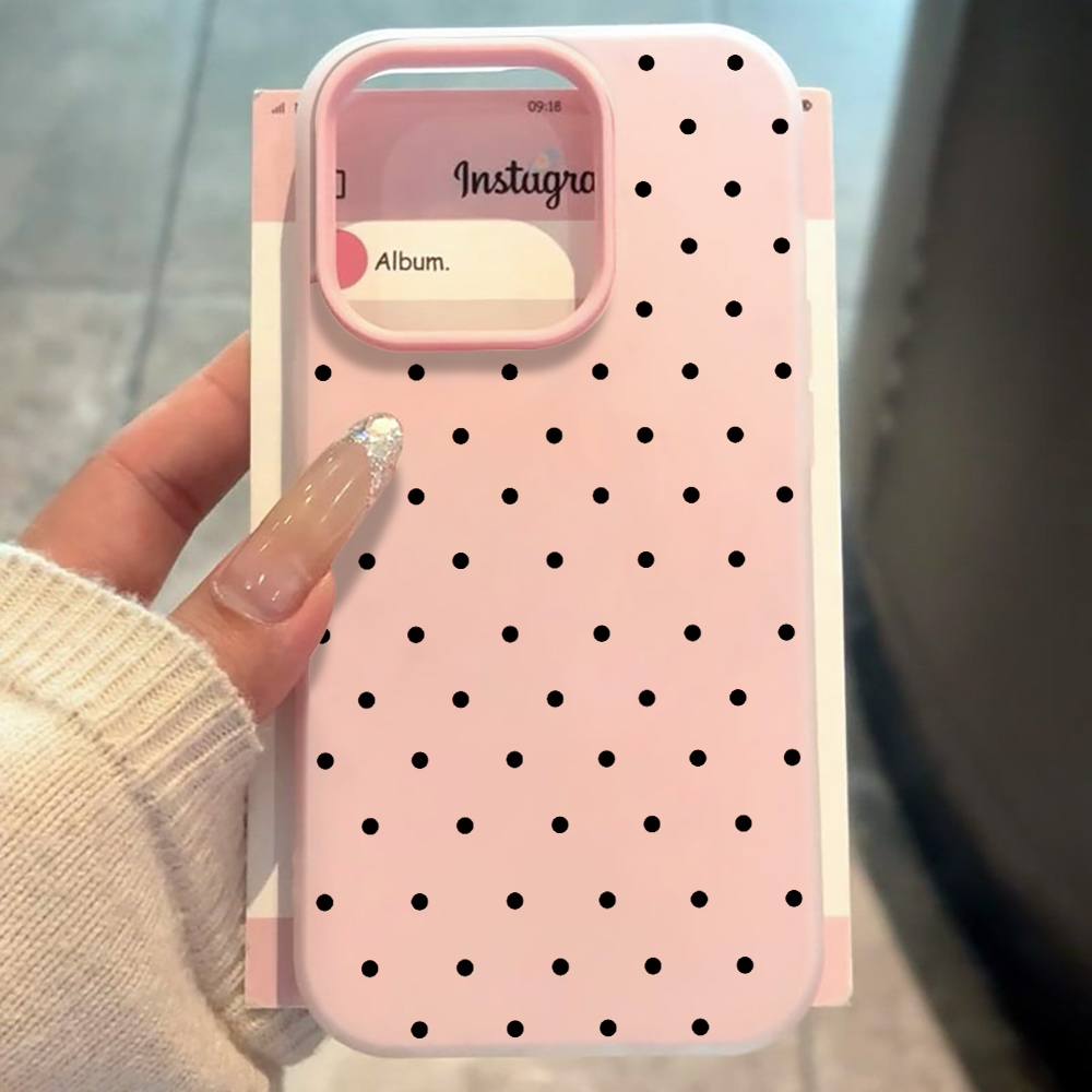 غطاء حماية بسيط بنقشة النقاط ا - مراجعة Phone Cases Galaxy S23 وسعره