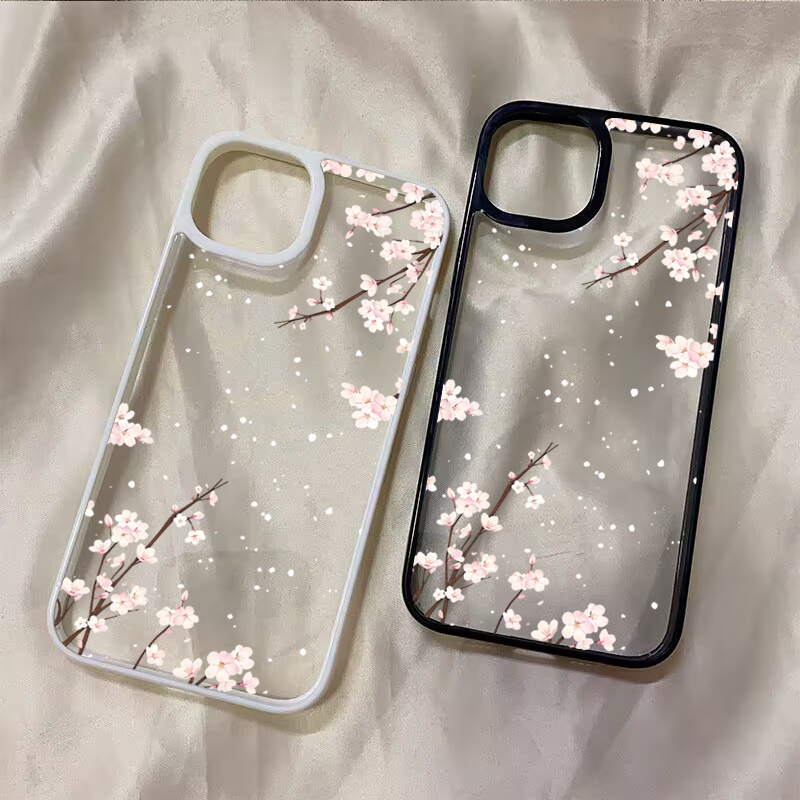 غطاء هاتف مزين بزهور الكرز لآي - مراجعة Phone Cases Like Loopy وسعره