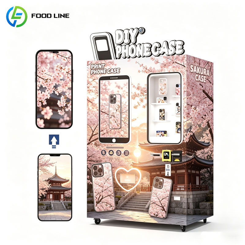 ماكينة بيع أغطية الهواتف الأوت - مراجعة Phone Cases Vending Machine وسعره