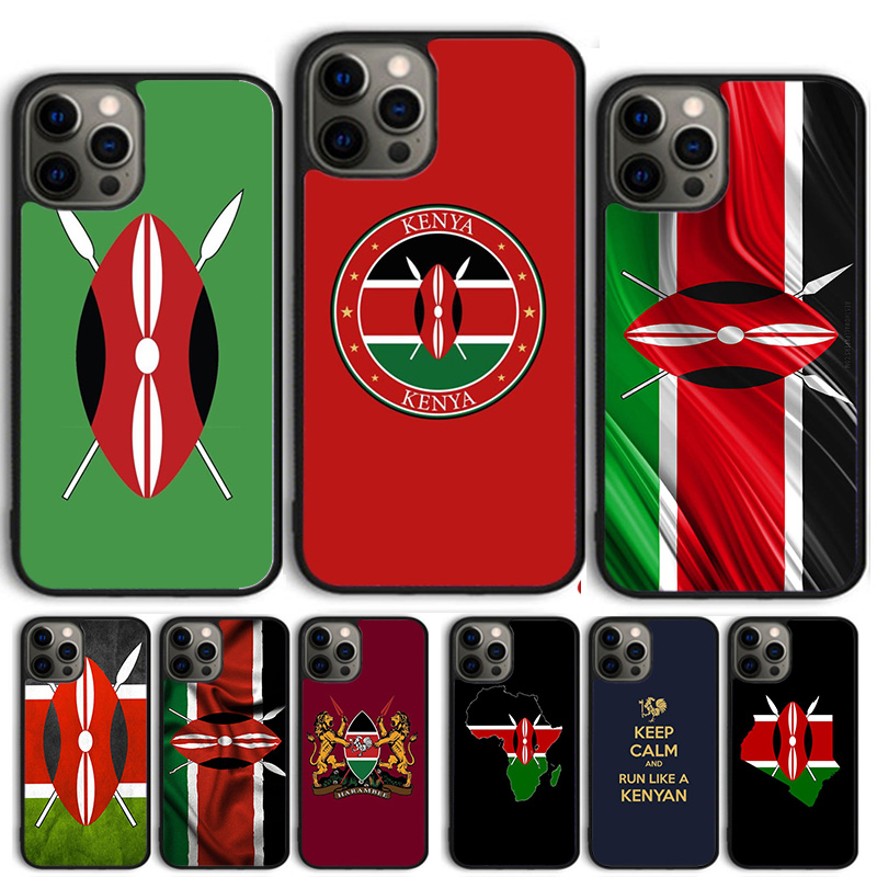 كينيا العلم حالة الهاتف غطاء آ - مراجعة Phone Cases Kenya وسعره