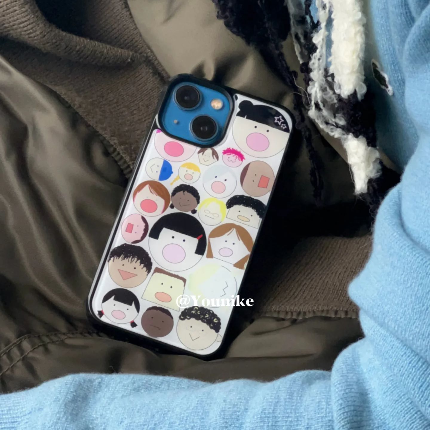 الكرتون الكورية Ins لطيف كبير  - مراجعة Phone Cases Customized وسعره