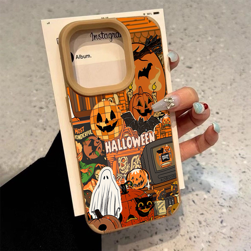 غطاء هاتف على شكل شبح اليقطين  - مراجعة Phone Cases For Iphone 16 وسعره