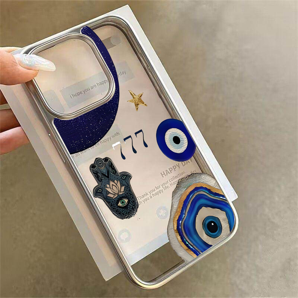 جراب شفاف بتصميم يد الفرس وعين - مراجعة Phone Cases Xs Iphone وسعره
