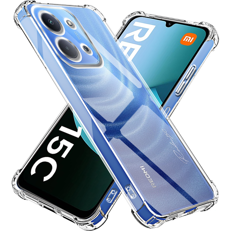 حافظة شفافة لهاتف Redmi 15C 4G - مراجعة Phone Cases Europe وسعره