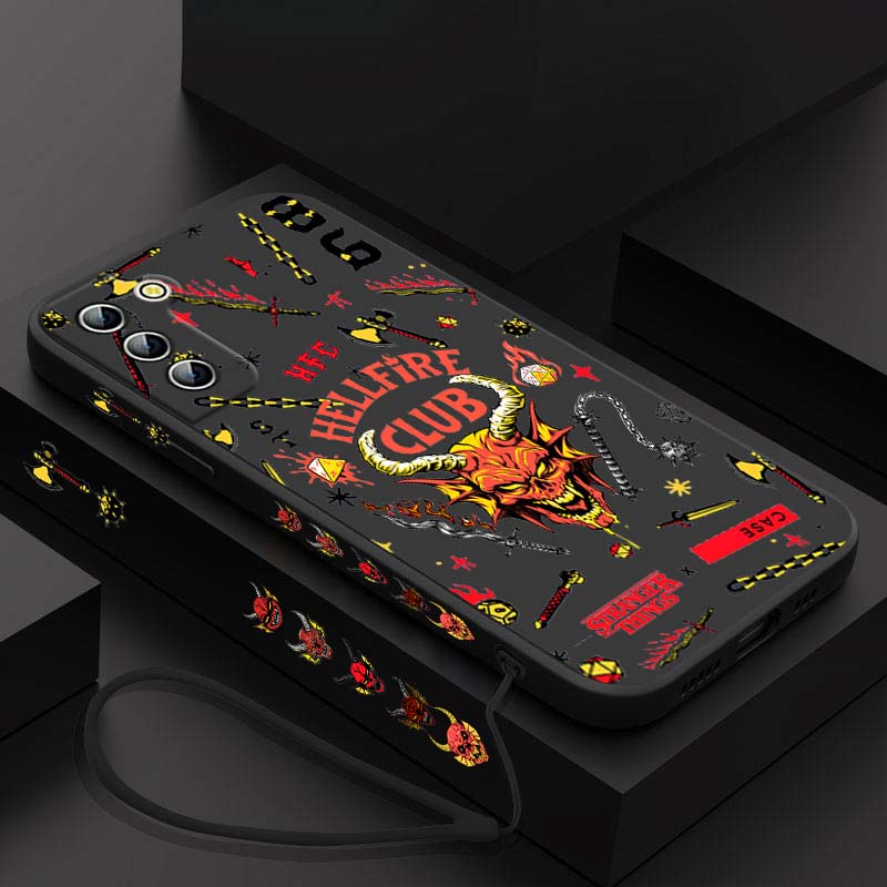 غطاء هاتف سائل بتصميم شيطان ال - مراجعة Phone Cases Galaxy S23 وسعره