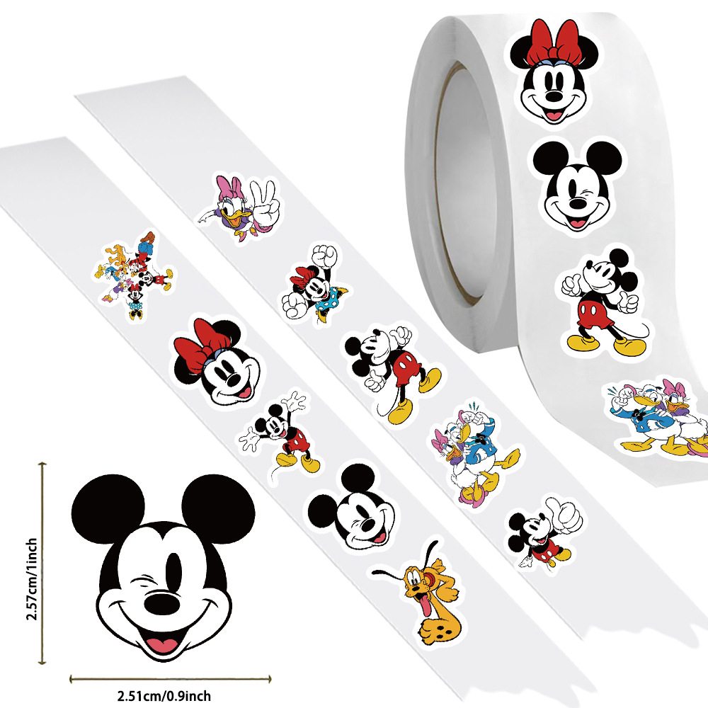500 قطعة/لفة ملصقات كرتونية دي - مراجعة Phone Cases Disney وسعره