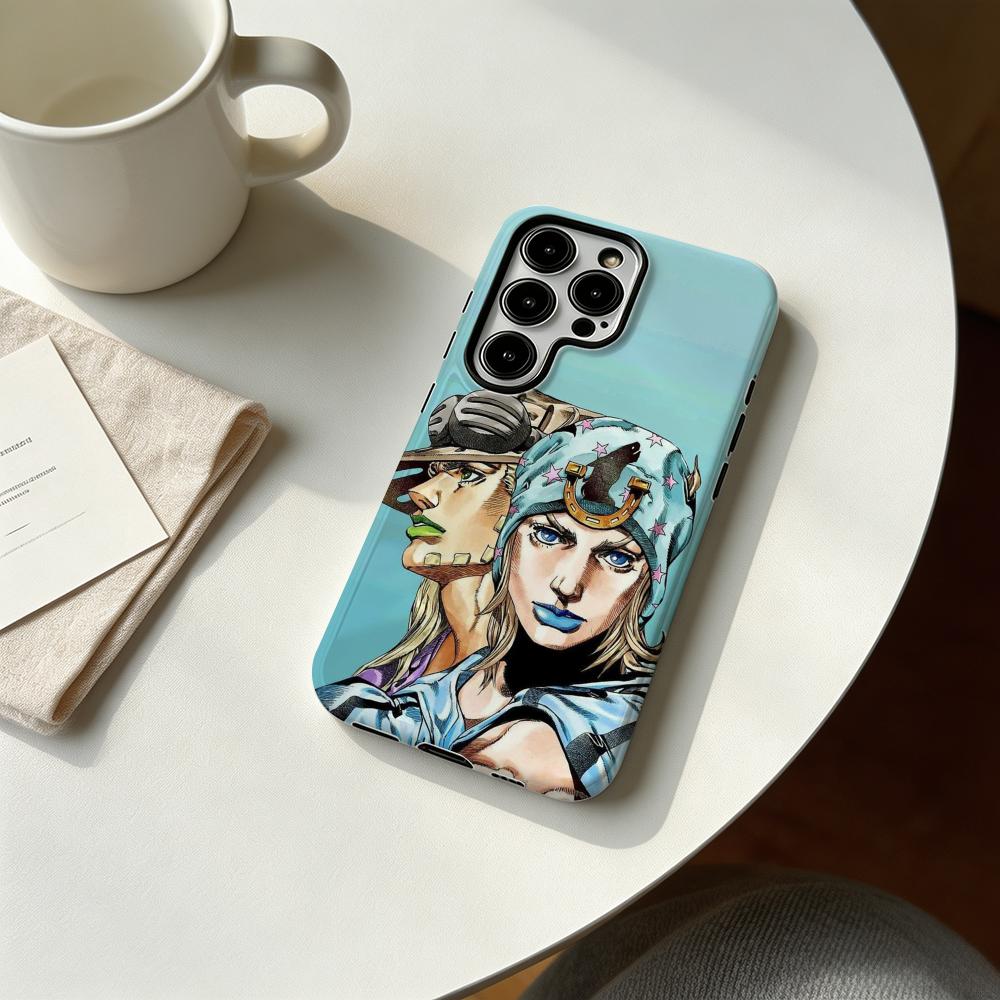غطاء هاتف أنيمي J-JOJO Steel B - مراجعة Phone Cases Galaxy S23 وسعره