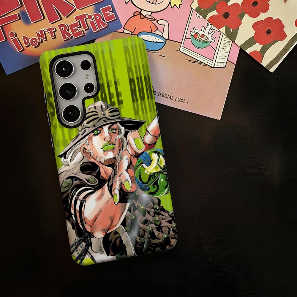 غطاء هاتف أنيمي J-JOJO Steel B - مراجعة Phone Cases Galaxy S23 وسعره