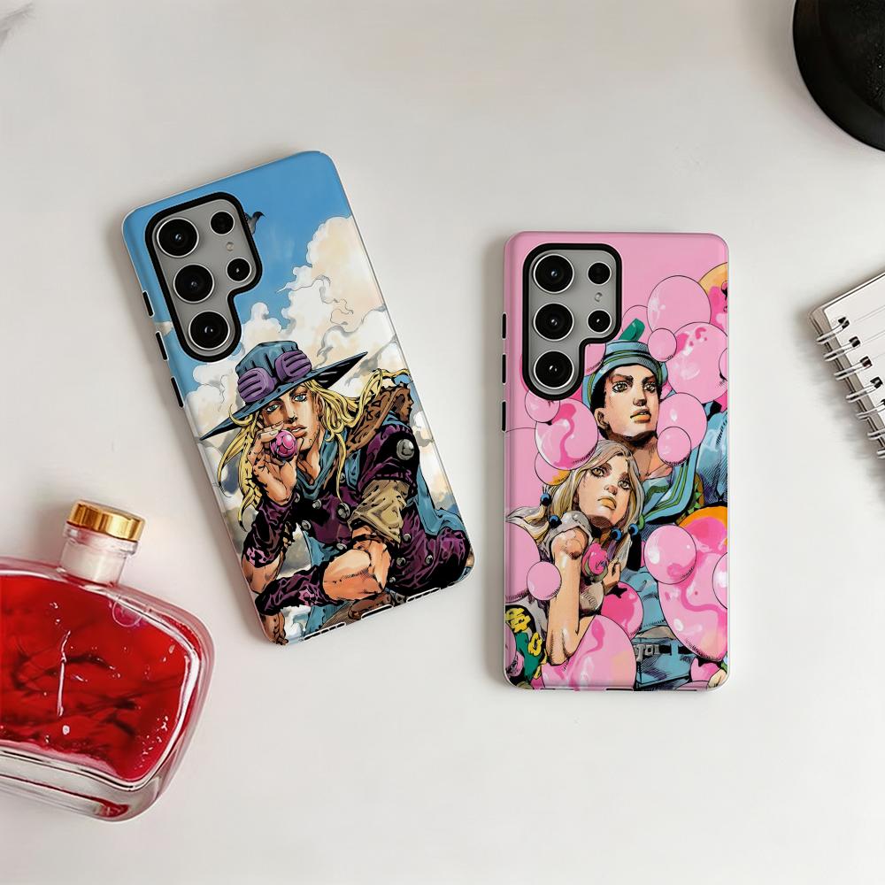 غطاء هاتف أنيمي J-JOJO Steel B - مراجعة Phone Cases Galaxy S23 وسعره