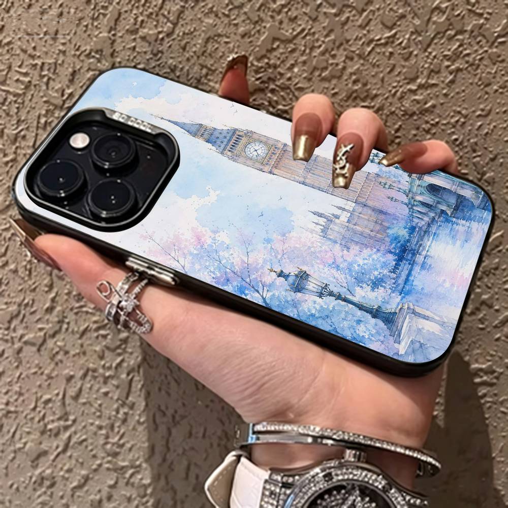 غطاء هاتف W-Watercolor London  - مراجعة Phone Cases London وسعره
