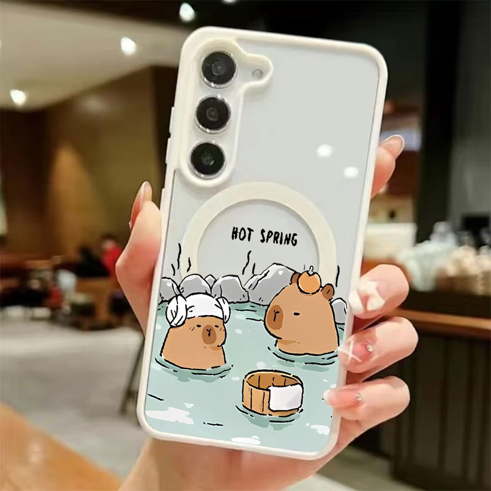 غطاء هاتف مغناطيسي شفاف ملون ل - مراجعة Phone Cases Galaxy S23 وسعره