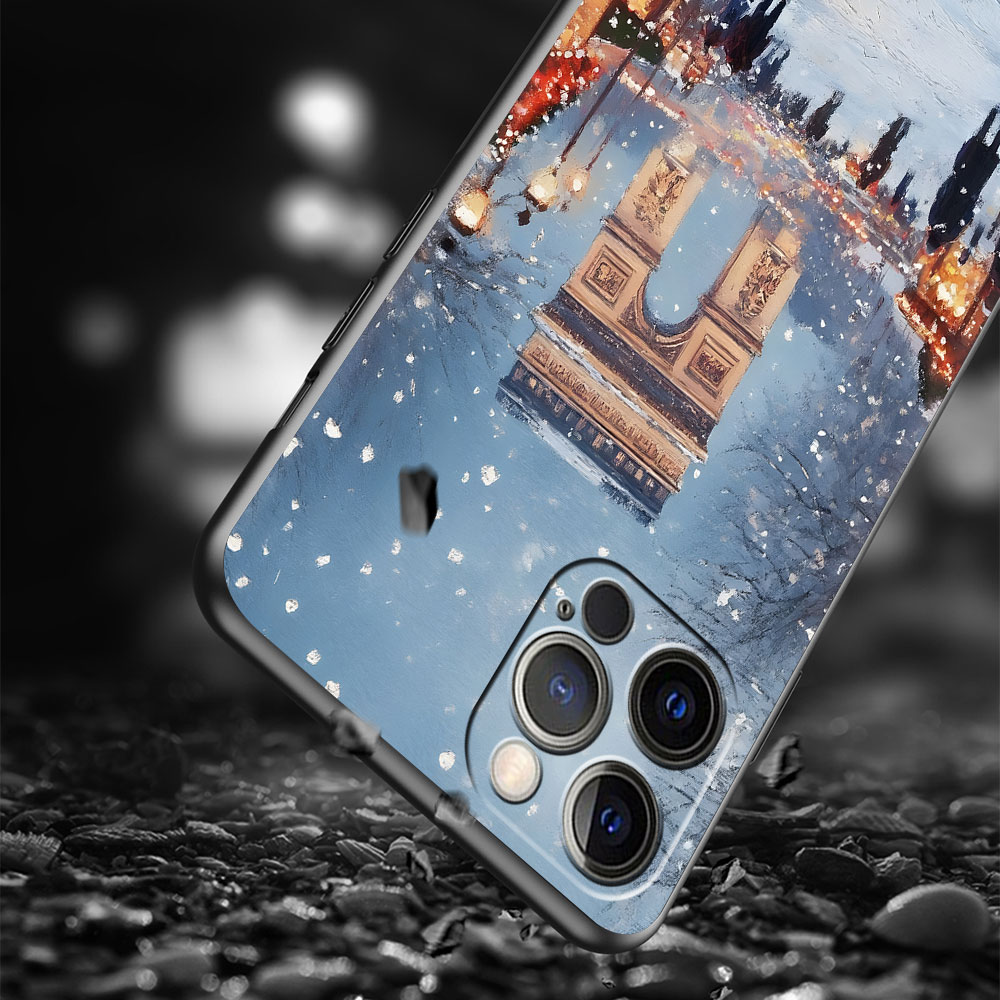 غطاء هاتف شتوي بتصميم عيد المي - مراجعة Phone Cases London وسعره
