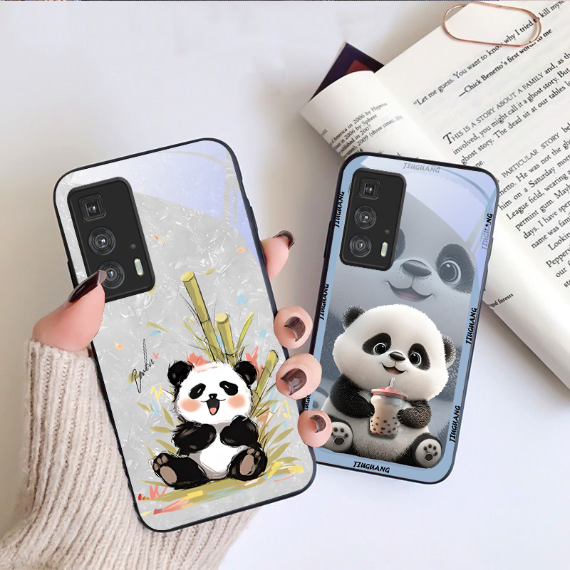 غطاء هاتف زجاجي بتصميم الباندا - مراجعة Phone Cases Moto G وسعره