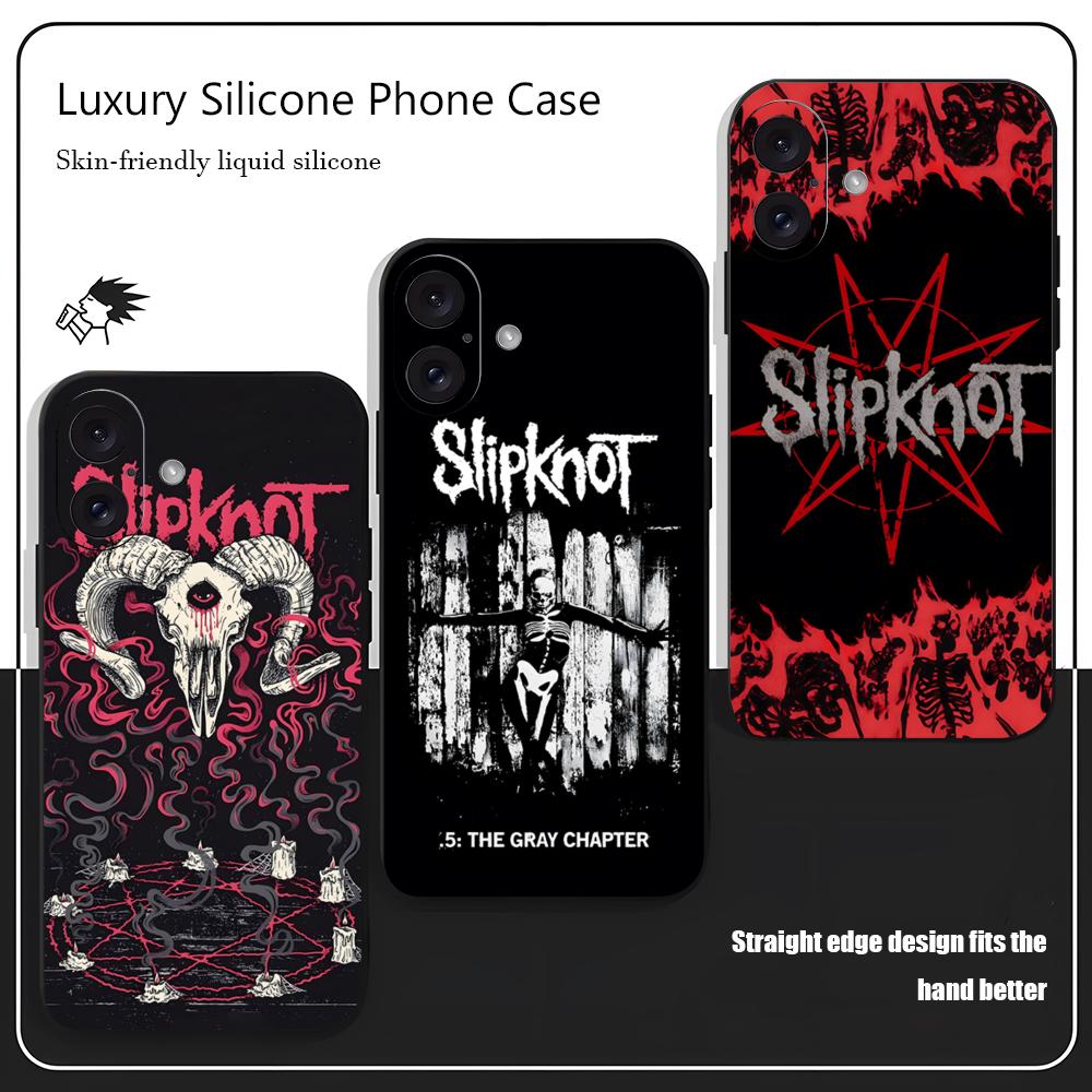 S-Slipknot Popular Band Phone  - مراجعة Phone Cases For Iphone 16 وسعره